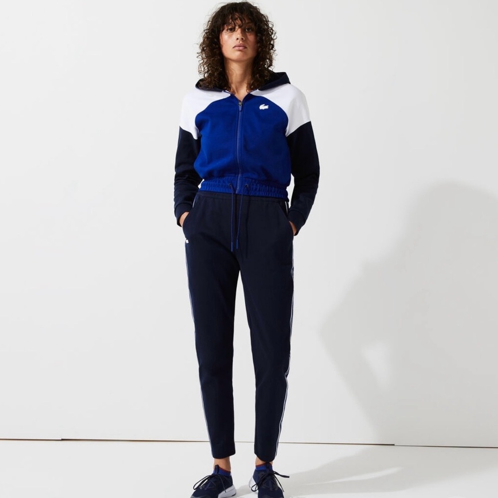Lacoste Women's Navy Blue Track Set